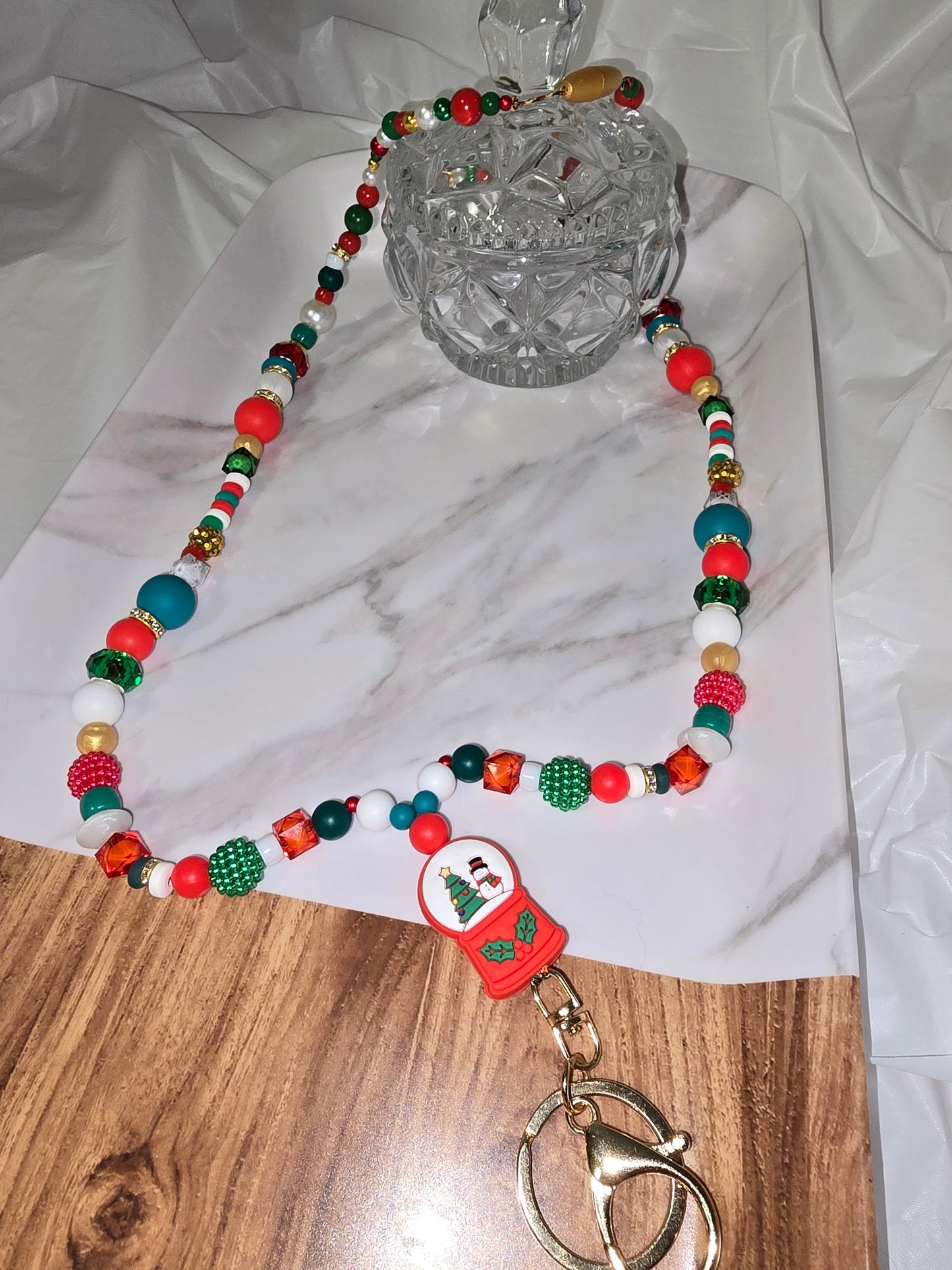 Custom Christmas Lanyard