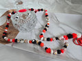 Cartoon beaded lanyard