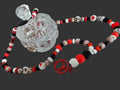 Cartoon beaded lanyard
