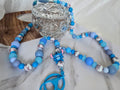 Stitch beaded lanyard