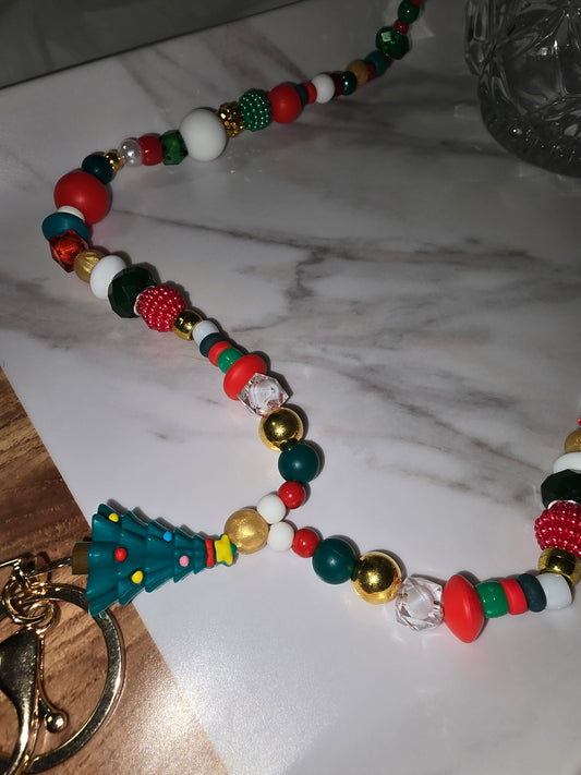 Christmas Tree Breakaway Lanyard